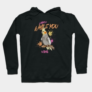 Cute Cockatiel - Whistle While You Wing Hoodie